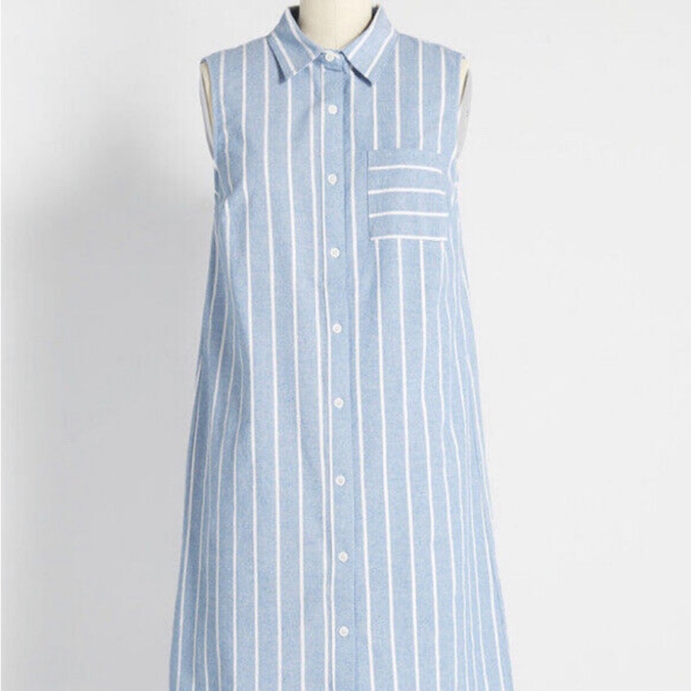 ModCloth Pin Stripe Dress